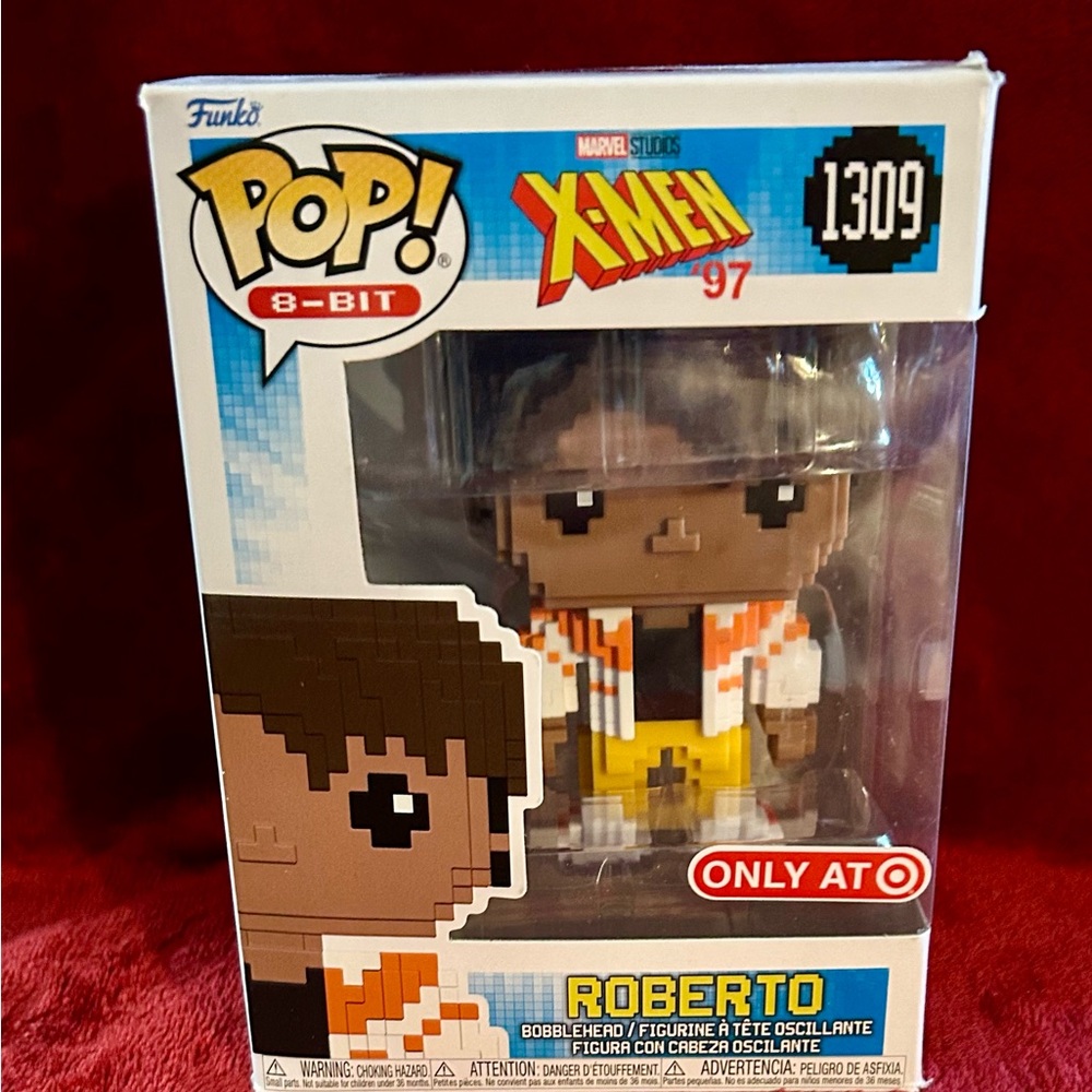Funko Pop! 8-Bit Marvel Studios X-Men ‘97: Roberto #1309. NIB